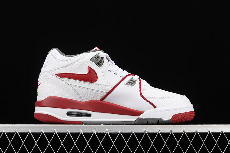 Air Flight 89 White/Ash Grey-Team Red 29