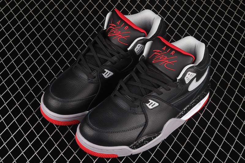 Air Flight 89 Bred Black/Cement Grey-Red 3