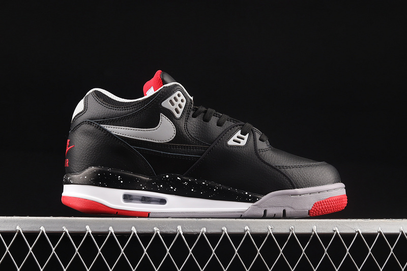 Air Flight 89 Bred Black/Cement Grey-Red 9