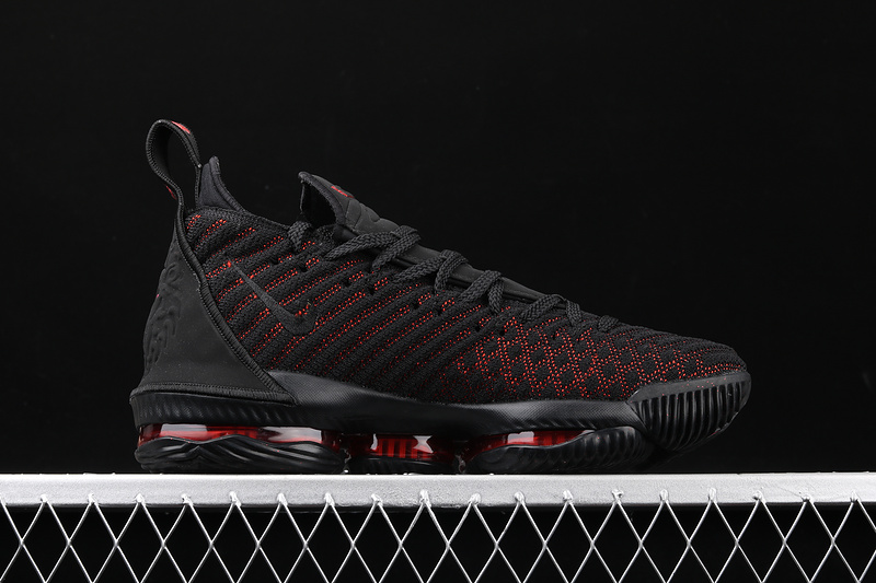 Lebron 16 Fresh Bred Black/University Red 23