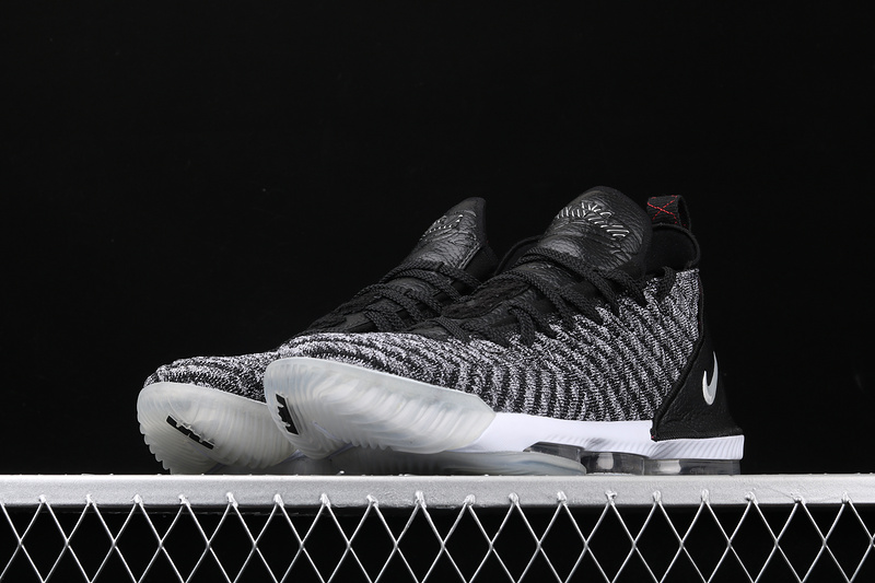 Lebron 16 Ep Oreo Black/Metallic Silver-White 15