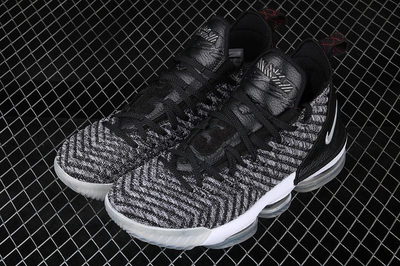 Lebron 16 Ep Oreo Black/Metallic Silver-White 17