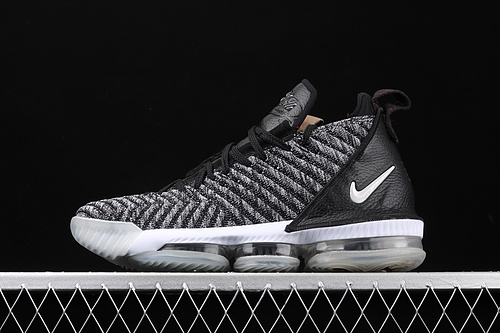 Lebron 16 Ep Oreo Black/Metallic Silver-White 31