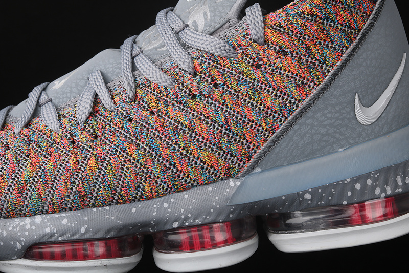 Lebron 16 Ep Light Grey/Multi-Color 3