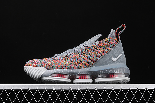 Lebron 16 Ep Light Grey/Multi-Color 27