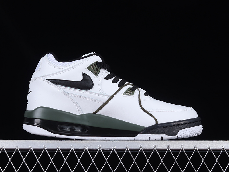 Air Flight 89 White/Black/Medium Olive 19