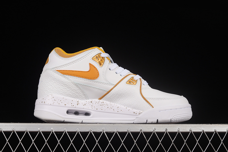 Air Flight 13 Mid White/White/Yellow 23