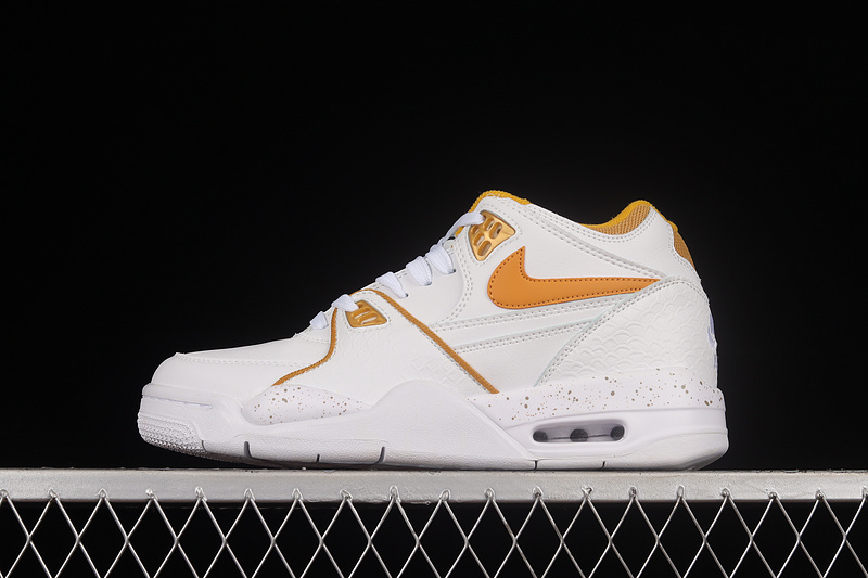 Air Flight 13 Mid White/White/Yellow 25