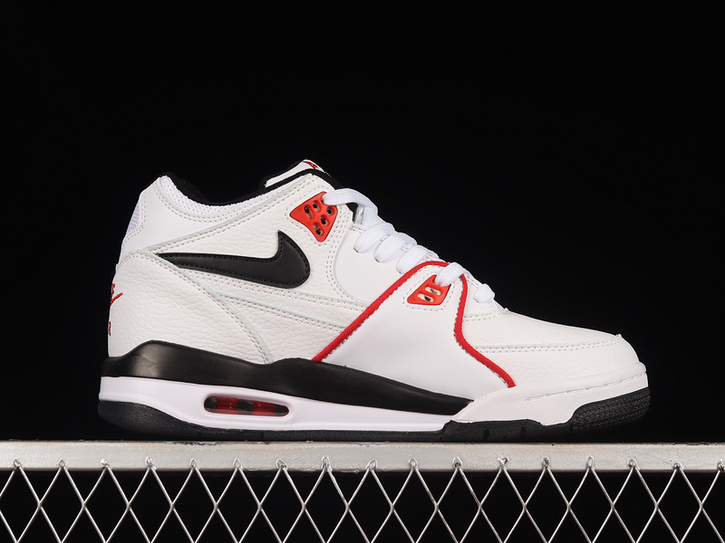 Air Flight 89 White/Black-White-University Red 17