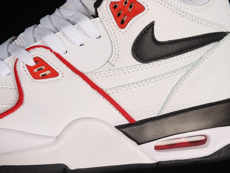 Air Flight 89 White/Black-White-University Red 25