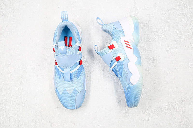 Trae Young 1 Ice Trae Bahia Light Blue/Vivid Red//Cloud White 5