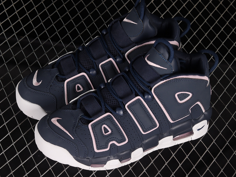 Air More Uptempo Gs Thunder Blue/Summit White/Particle Rose 11