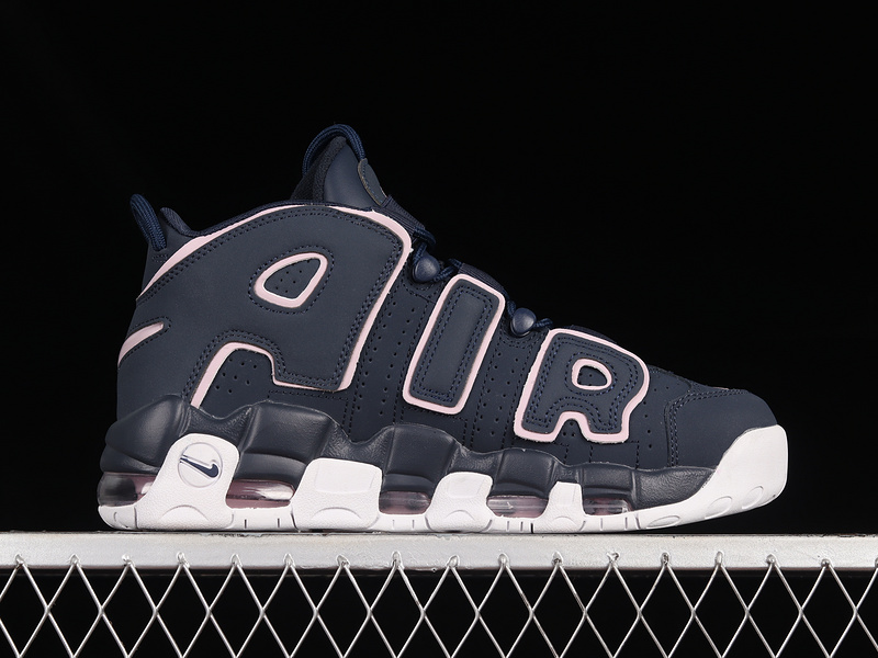 Air More Uptempo Gs Thunder Blue/Summit White/Particle Rose 27