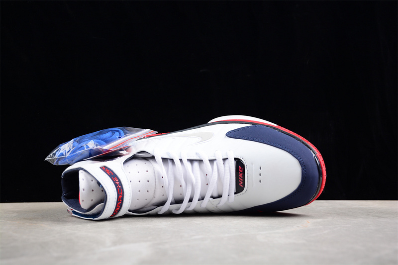 Air Zoom Huarache 2K4 White/Metallic Silver-Obsidian-Sport Red 21