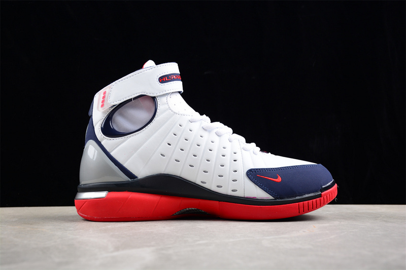 Air Zoom Huarache 2K4 White/Metallic Silver-Obsidian-Sport Red 23