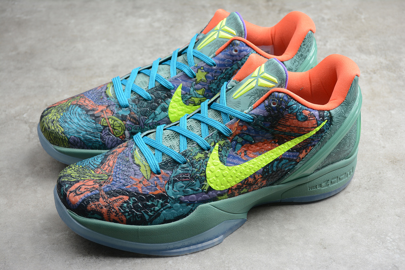 Kobe 6 Prelude All Star Mvp Cannon/Volt-Purple Venom-Turf Orange 5