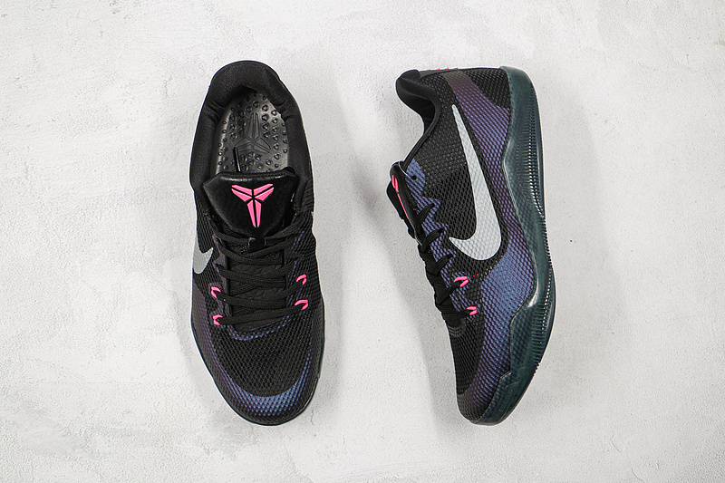 Kobe 11 Invisibility Cloak Black/Purple Smoke-Purple Smoke-Wolf Grey 15