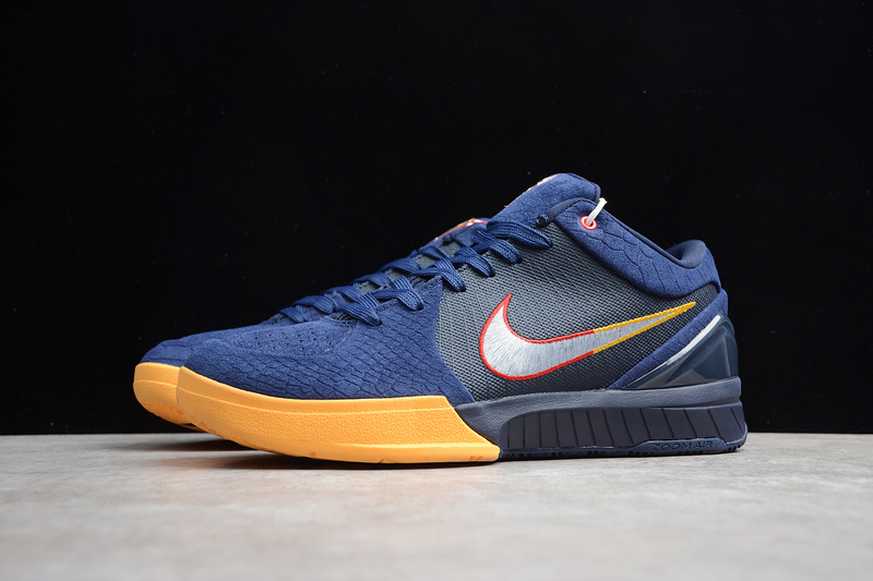 Zoom Kobe 4 Ep Navy Blue/Black/Orange 5