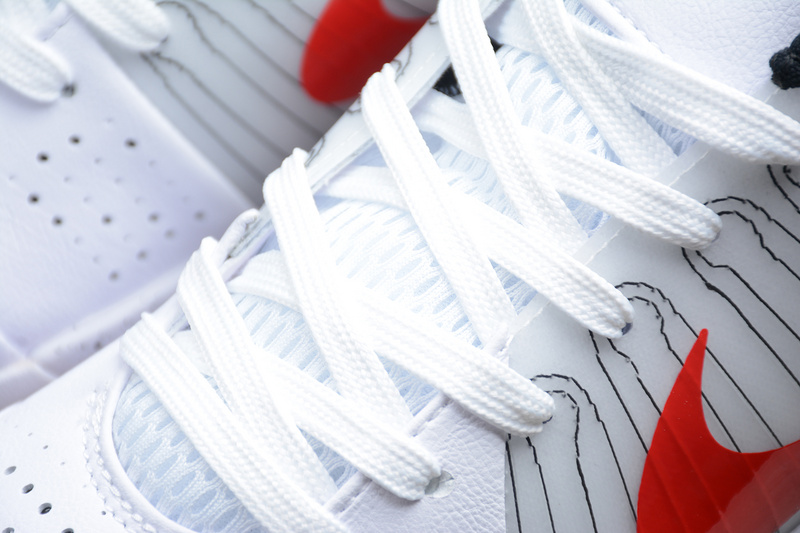 Zoom Kobe 4 Protro Undefeated Pe White/Red-Black 11