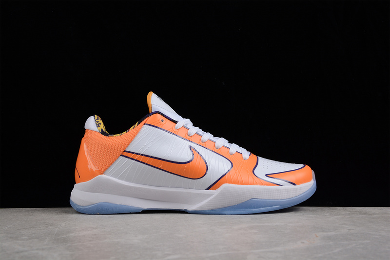 Kobe 5 Protro White/Black-Orange 15