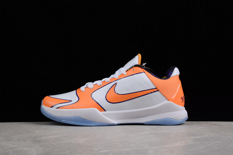 Kobe 5 Protro White/Black-Orange 33