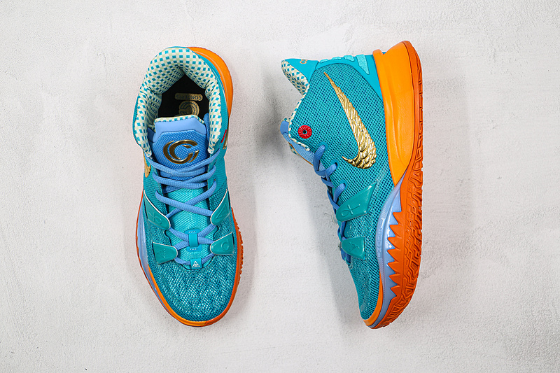 Concepts X Asia Irving X Kyrie 7 Ep Horus Blue/Yellow-Orange 5