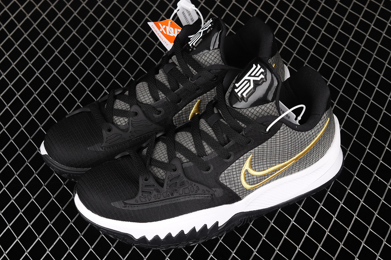 Kyrie Low 4 Ep Takashi Black/Black/White/Metallic Gold 9