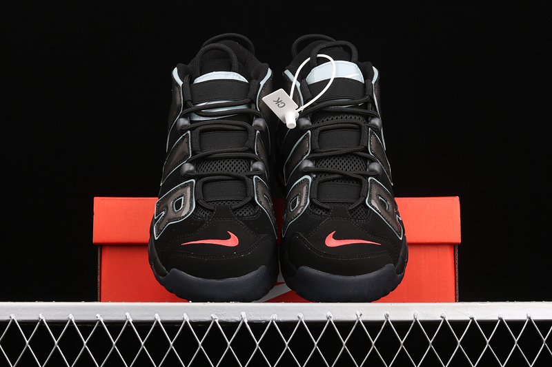 Air More Uptempo 96 Qs Black/Chile Red/Black 15