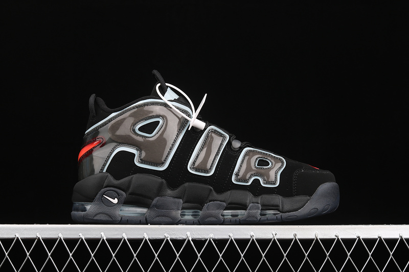 Air More Uptempo 96 Qs Black/Chile Red/Black 17