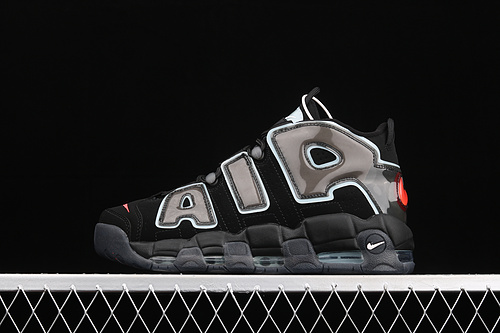 Air More Uptempo 96 Qs Black/Chile Red/Black 29