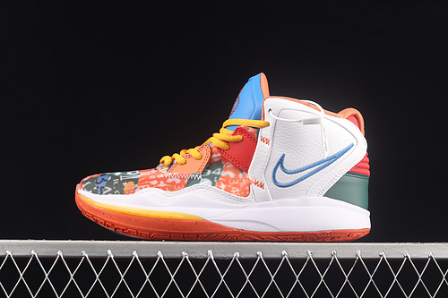 Kyrie 8 Ky-D Multi-Color/White 3