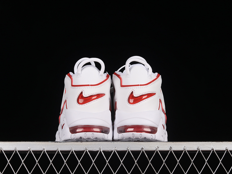 Air More Uptempo Gs 2021 White/Varsity Red 29