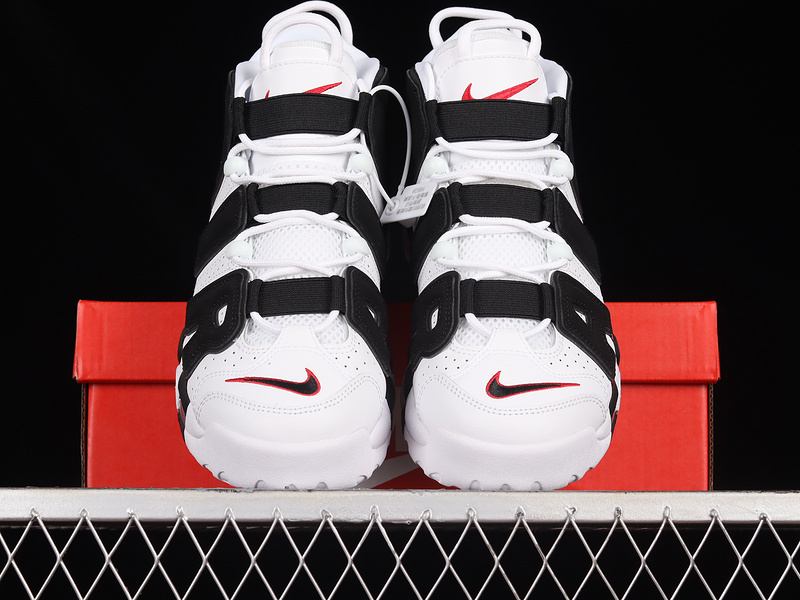 Air More Uptempo Scottie Pippen White/Black/Varsity Red 13