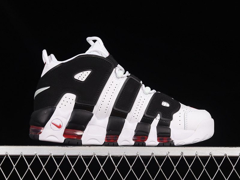 Air More Uptempo Scottie Pippen White/Black/Varsity Red 17