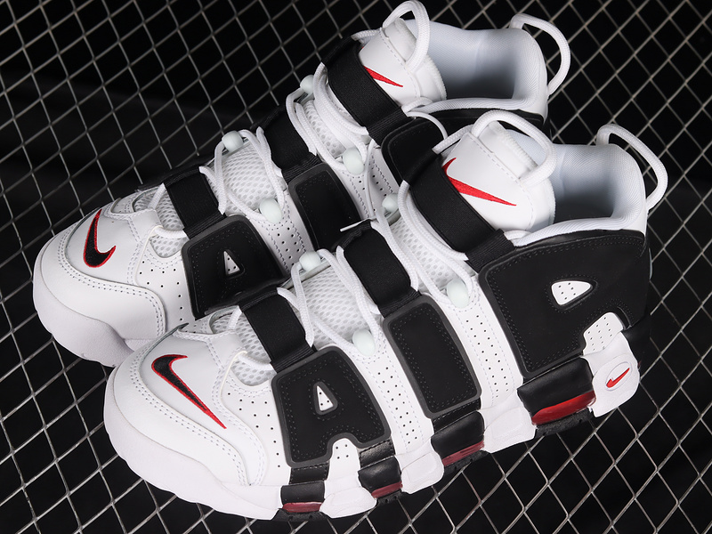 Air More Uptempo Scottie Pippen White/Black/Varsity Red 27