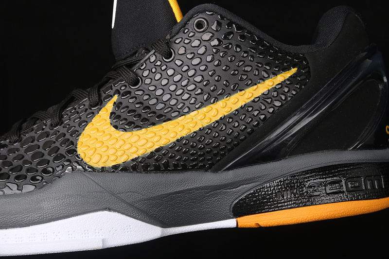 Zoom Kobe 6 Black/Dark Grey/White/Del Sol 31