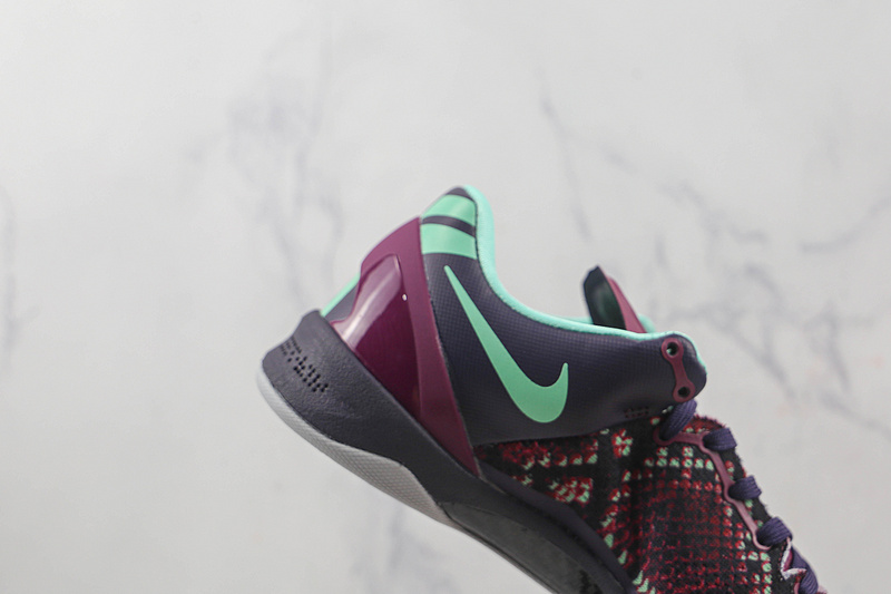 Kobe 8 System Pit Viper Purple Dynasty/Green Glow-Raspberry Red 7