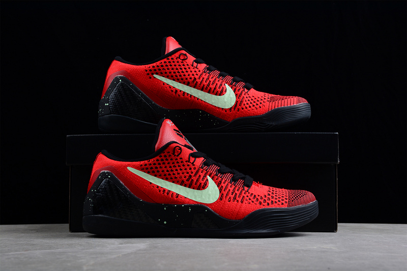 Kobe 9 Elite Low University Red/Black/White 23