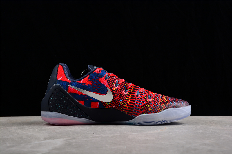 Kobe 9 Em Premium Philippines Laser Crimson/Reflective Silver-Obsidian 23