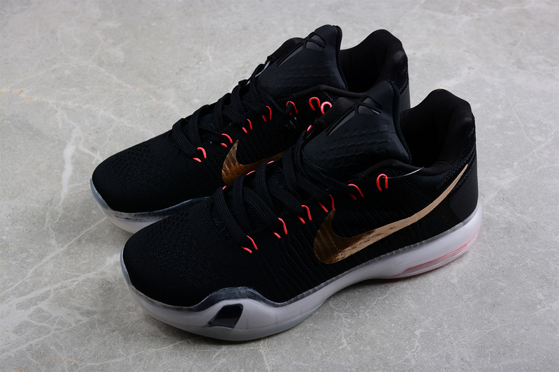 Kobe 10 Elite Rose Goⅰd Pack Black/White/Hot Lava/Metallic Red Bronze 21