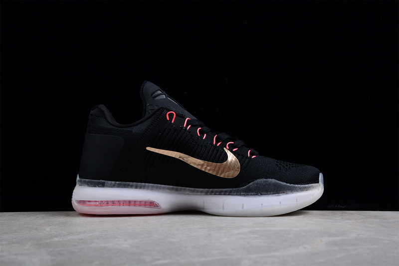 Kobe 10 Elite Rose Goⅰd Pack Black/White/Hot Lava/Metallic Red Bronze 27