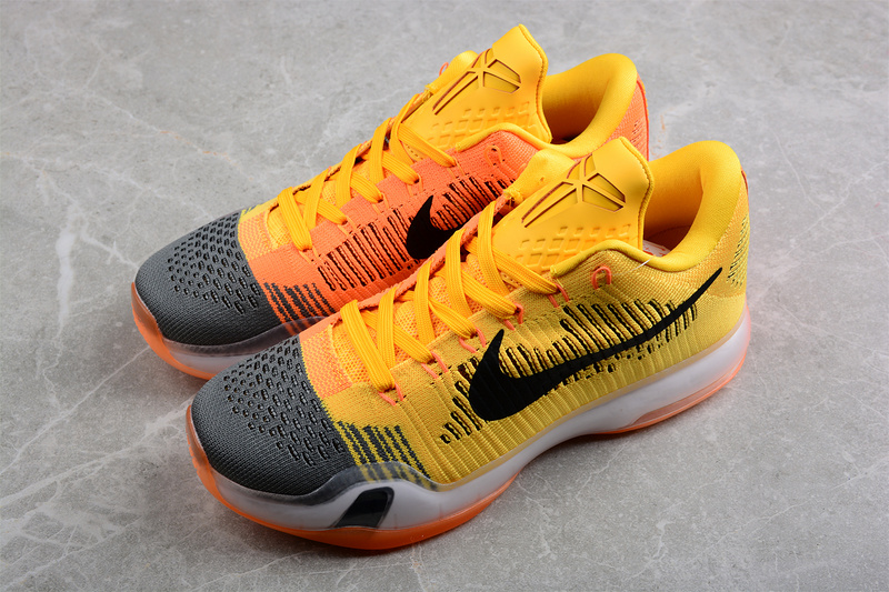 Kobe 10 Elite Rivalry Total Orange/Laser Orange/Tumbled Grey/Black 17