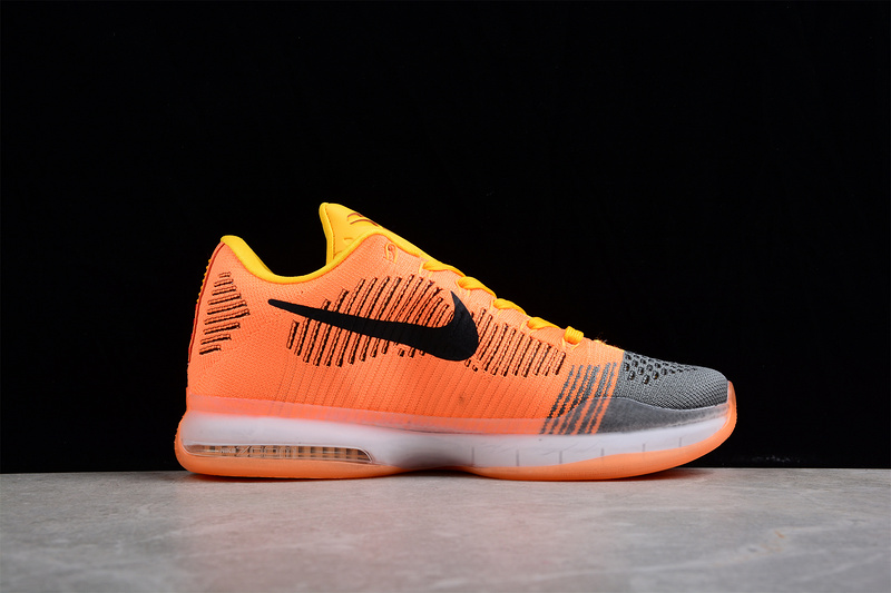 Kobe 10 Elite Rivalry Total Orange/Laser Orange/Tumbled Grey/Black 21