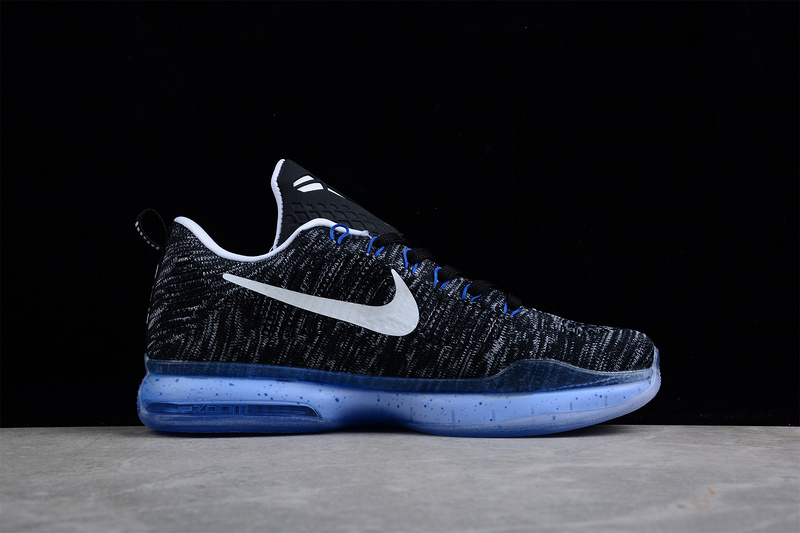 Kobe 10 Elite Premium Htm Shark Jaw White/Black/Blue 7