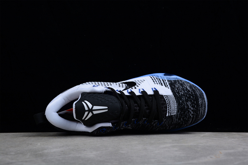 Kobe 10 Elite Premium Htm Shark Jaw White/Black/Blue 19