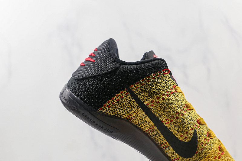 Kobe 11 Elite Low Bruce Lee University Gold/University Red-Black 3