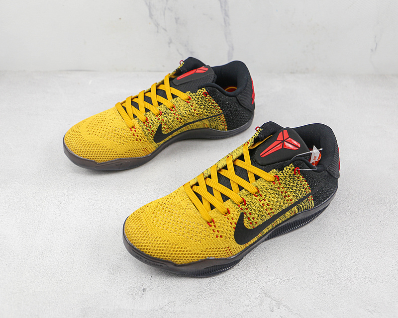 Kobe 11 Elite Low Bruce Lee University Gold/University Red-Black 15