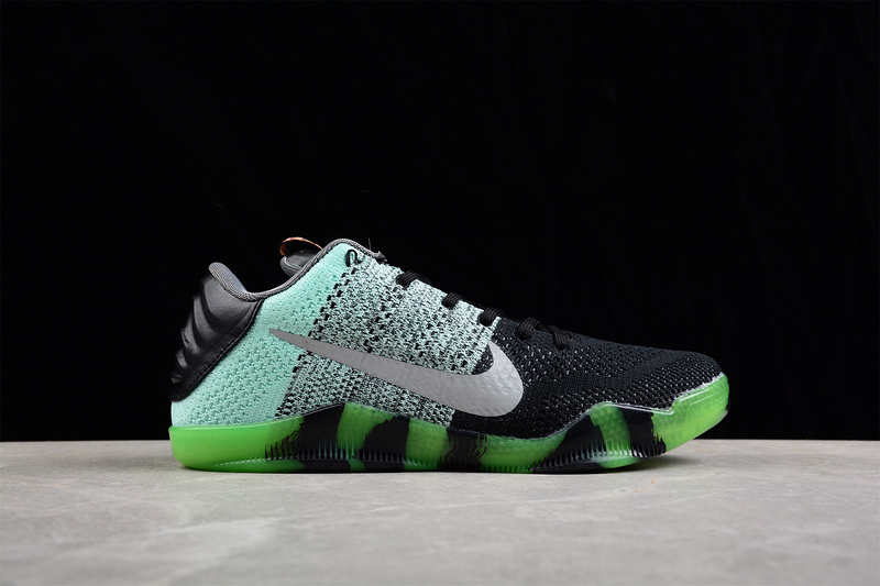 Kobe 11 Low Easter Black/Black/Green 15