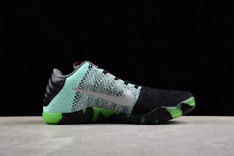 Kobe 11 Low Easter Black/Black/Green 17