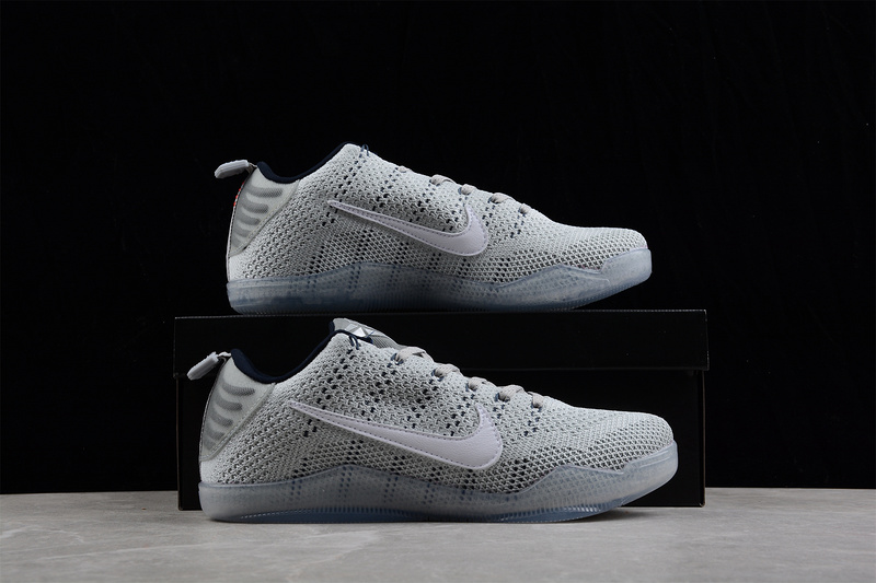 Kobe 11 Low Grey/Grey/Grey 5